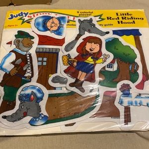 Judy little red riding hood story time felt set